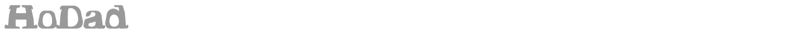 Hodad Warped One font preview